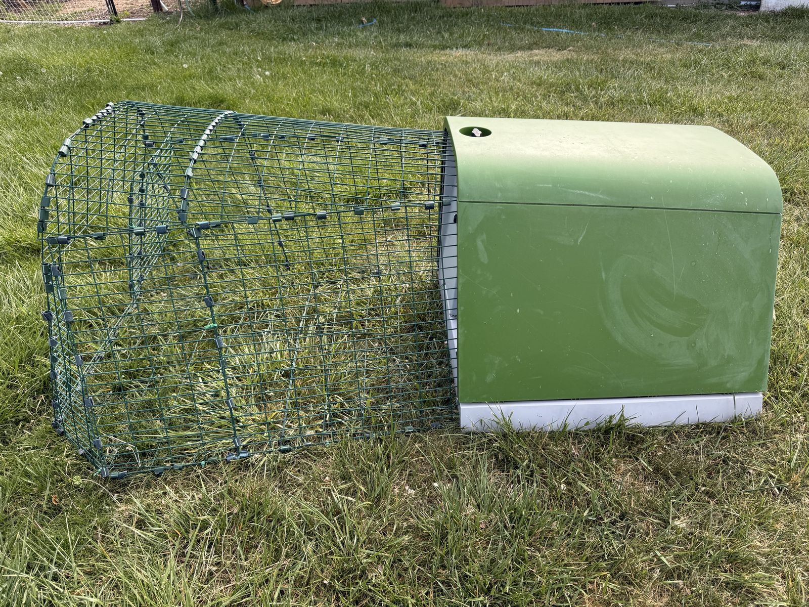 Omlet plastic and wire Rabbit hutch