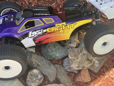 HTF Spectrum Losi 1/8 Scale 8IGHT-T 4X4 Nitro Buggy Truggy RTR, Discontinued