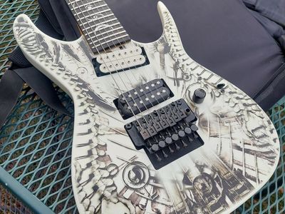 Dean RC7 Wraith - Lundgren M7 - Hardshell matched case