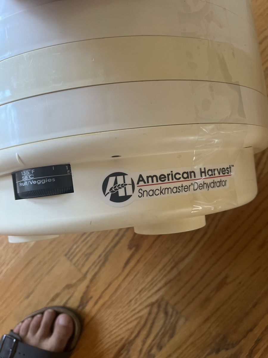 American Harvest Snackmaster Food Dehydrator