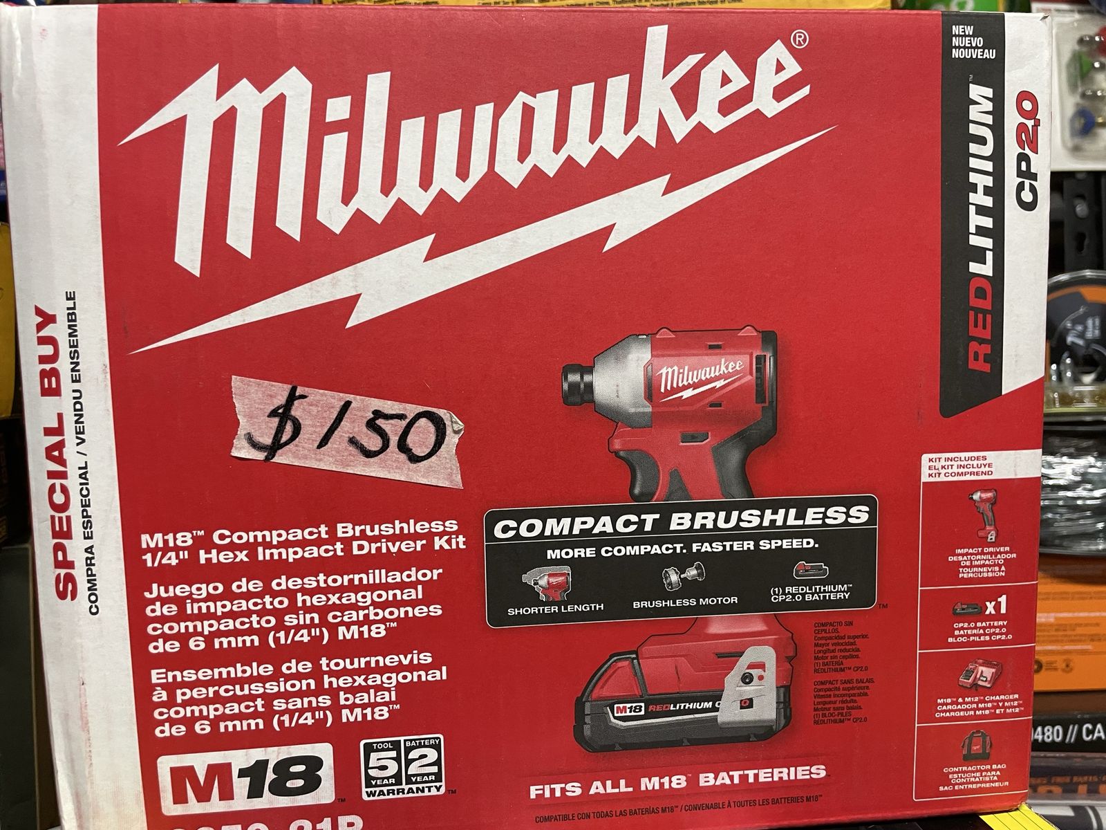 New Milwaukee Impact Driver
