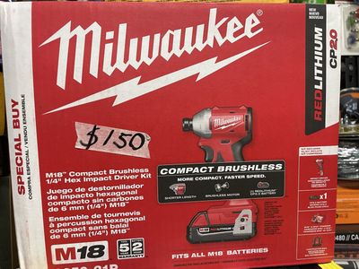 New Milwaukee Impact Driver