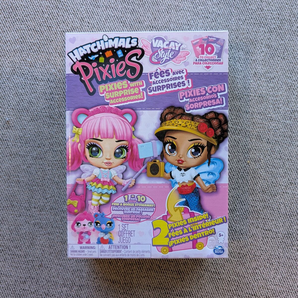 NEW! Hatchimals Pixies Vacay Style
