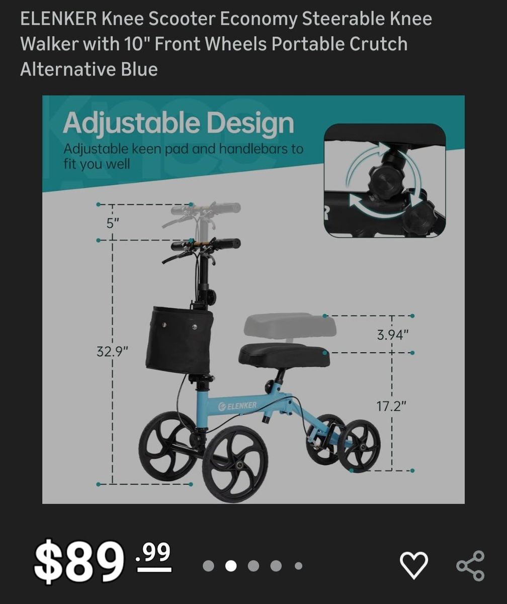 ELENKER  Knee Scooter