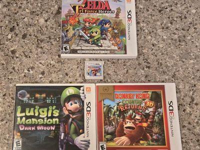 Nintendo 3ds games $15 each including Zelda Tri Force~! Trades considered!