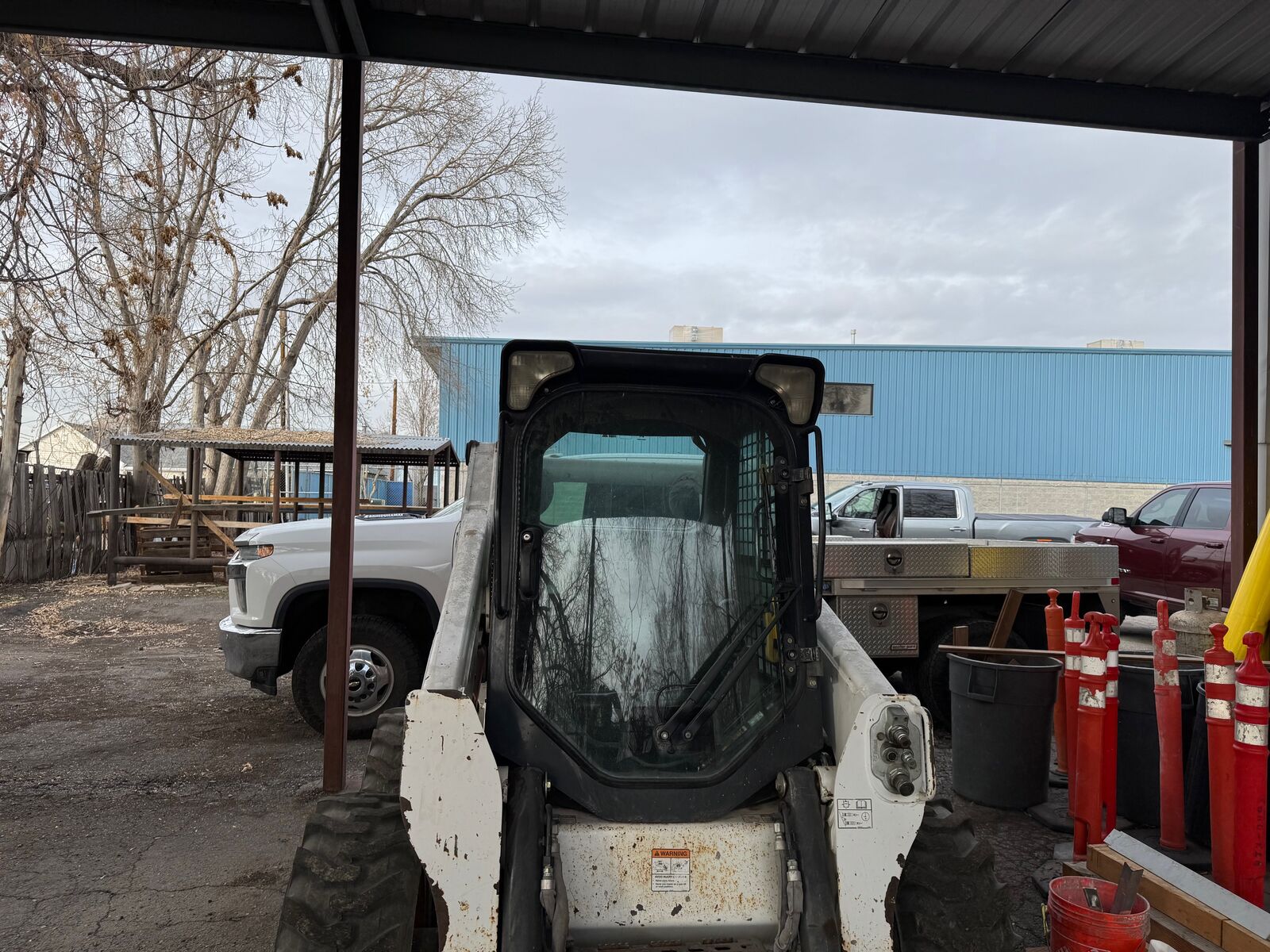 2012 Bobcat S650 and Sweeper