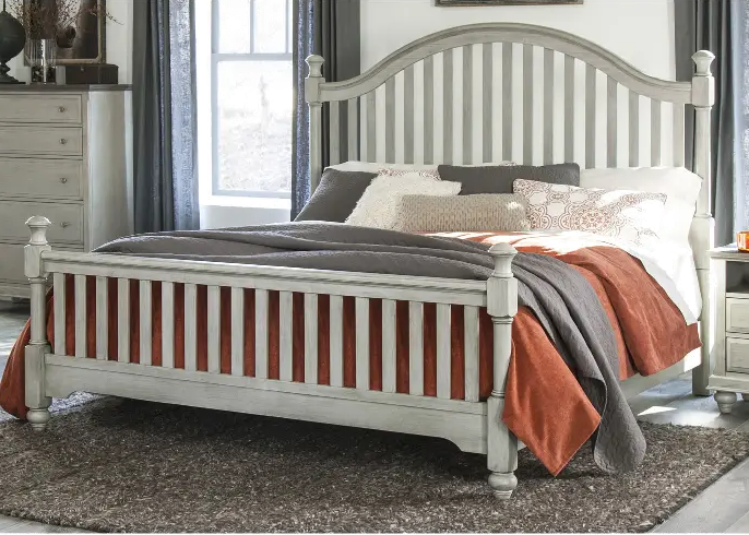 Modern Farmhouse Style Queen Bed