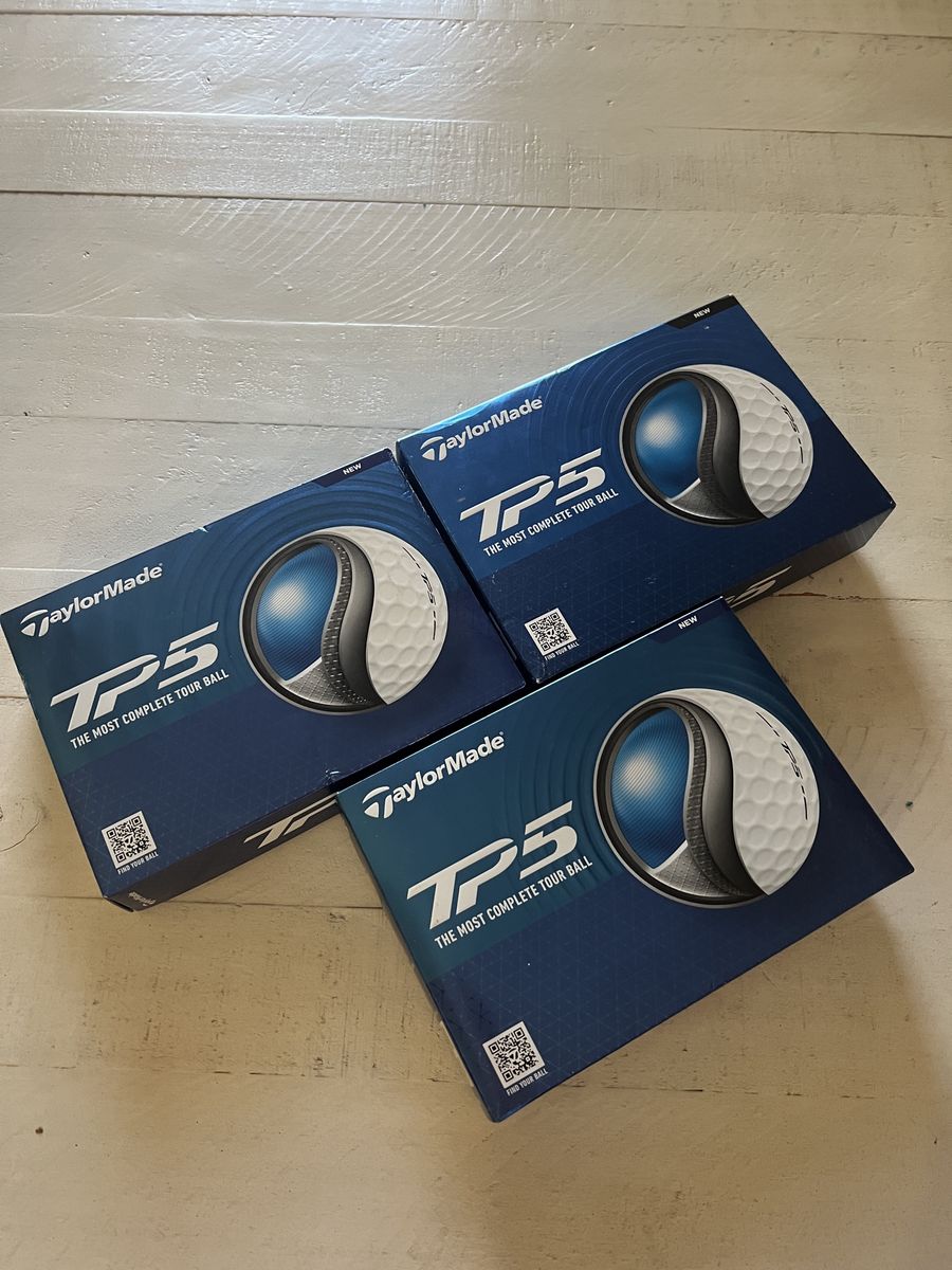 TaylorMade TP5 Golf Balls - 3 Dozen (36 Balls Total)