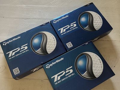 TaylorMade TP5 Golf Balls - 3 Dozen (36 Balls Total)
