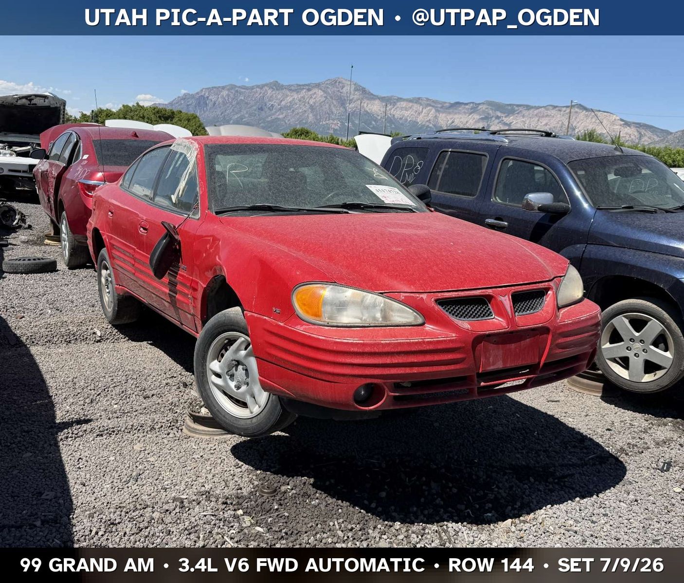 1999 Pontiac Grand Am Parts - UTPAP Ogden