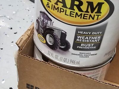 Rustoleum Farm And Implement Paint Ford Gray!