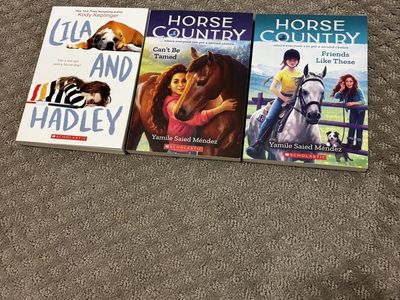 Scholastic Horse Country Series Books 1 & 2 + Lila and Hadley by Keplinger - YA Fiction Lot