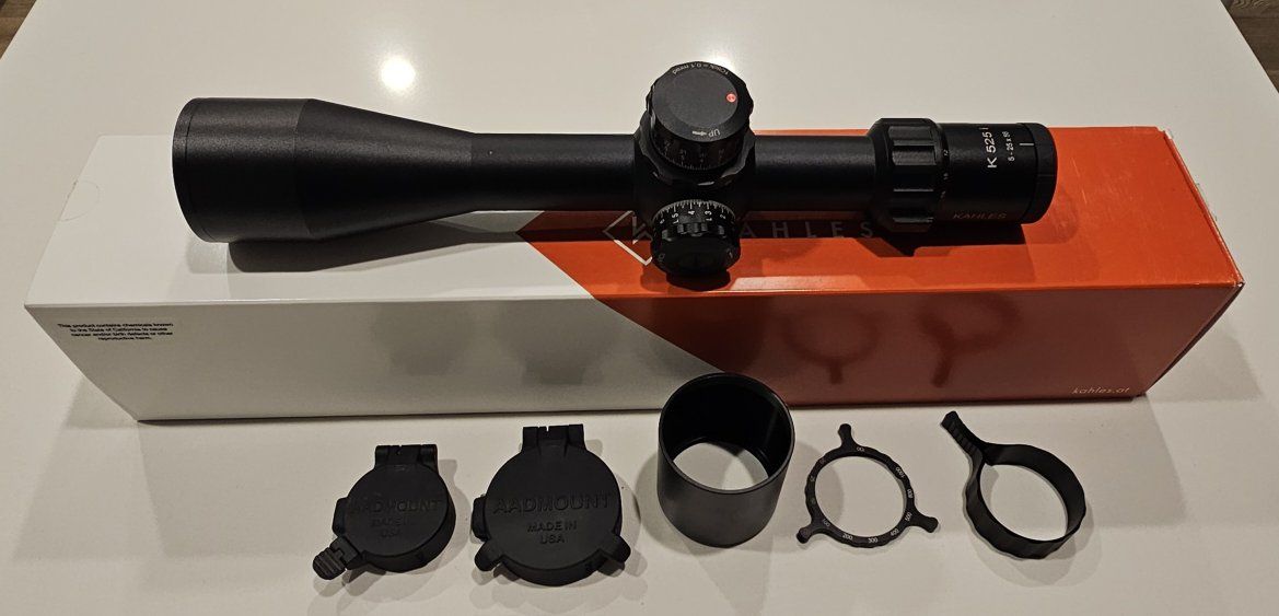 Kahles K525i SKMR3 5-25x56 Scope