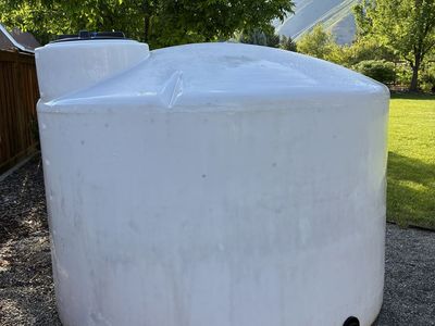 1500 gallon water tank