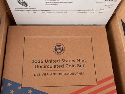 2025 Uncirculated Coin Set