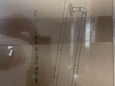 Higswor Curtain Rods To Pack