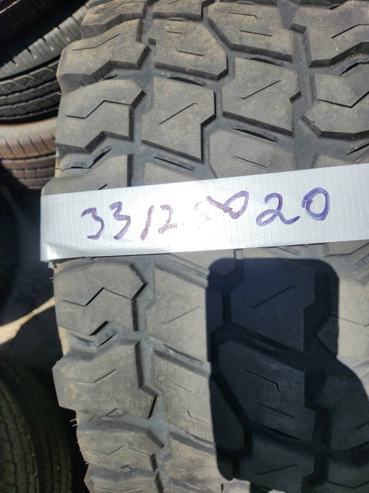 33x12.50r20 comp mtx mud claw