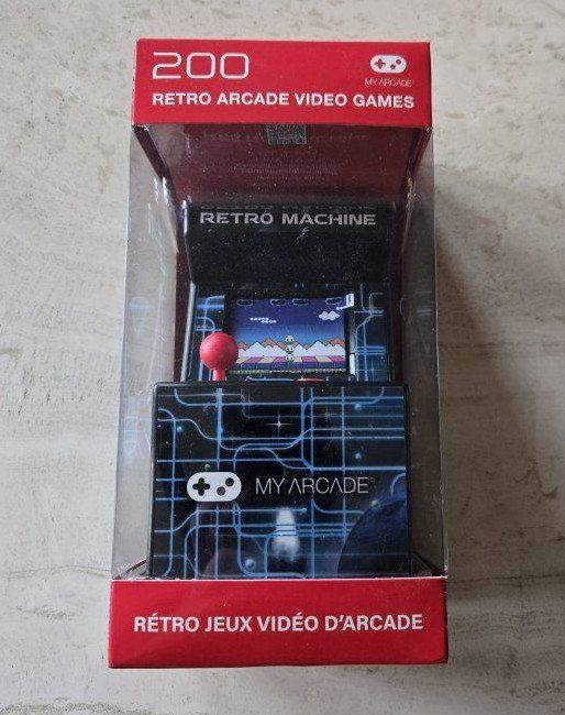 My Arcade Retro Machine Portable Mini Arcade 200 Built-In Games New