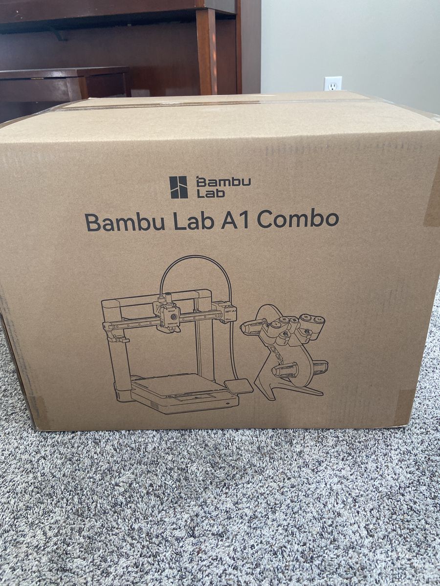 New Bambu A1 Combo 3d printer