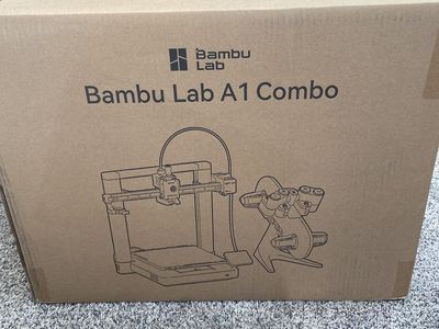 New Bambu A1 Combo 3d printer