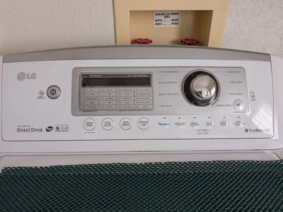 LG top load washer
