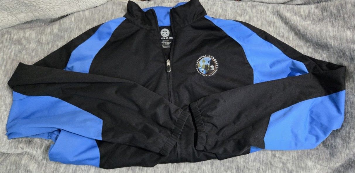 2017 Boy Scout National Jamboree nylon jacket, size extra large.