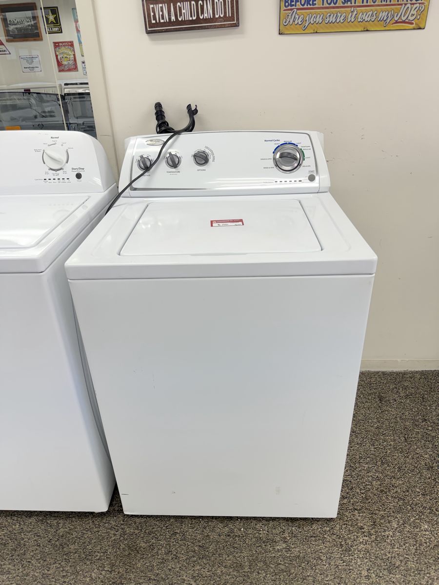 Whirlpool White Top-Load Washing Machine - Excellent Condition
