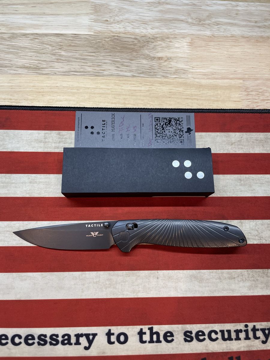 Tactile Maverick Wilson combat.
