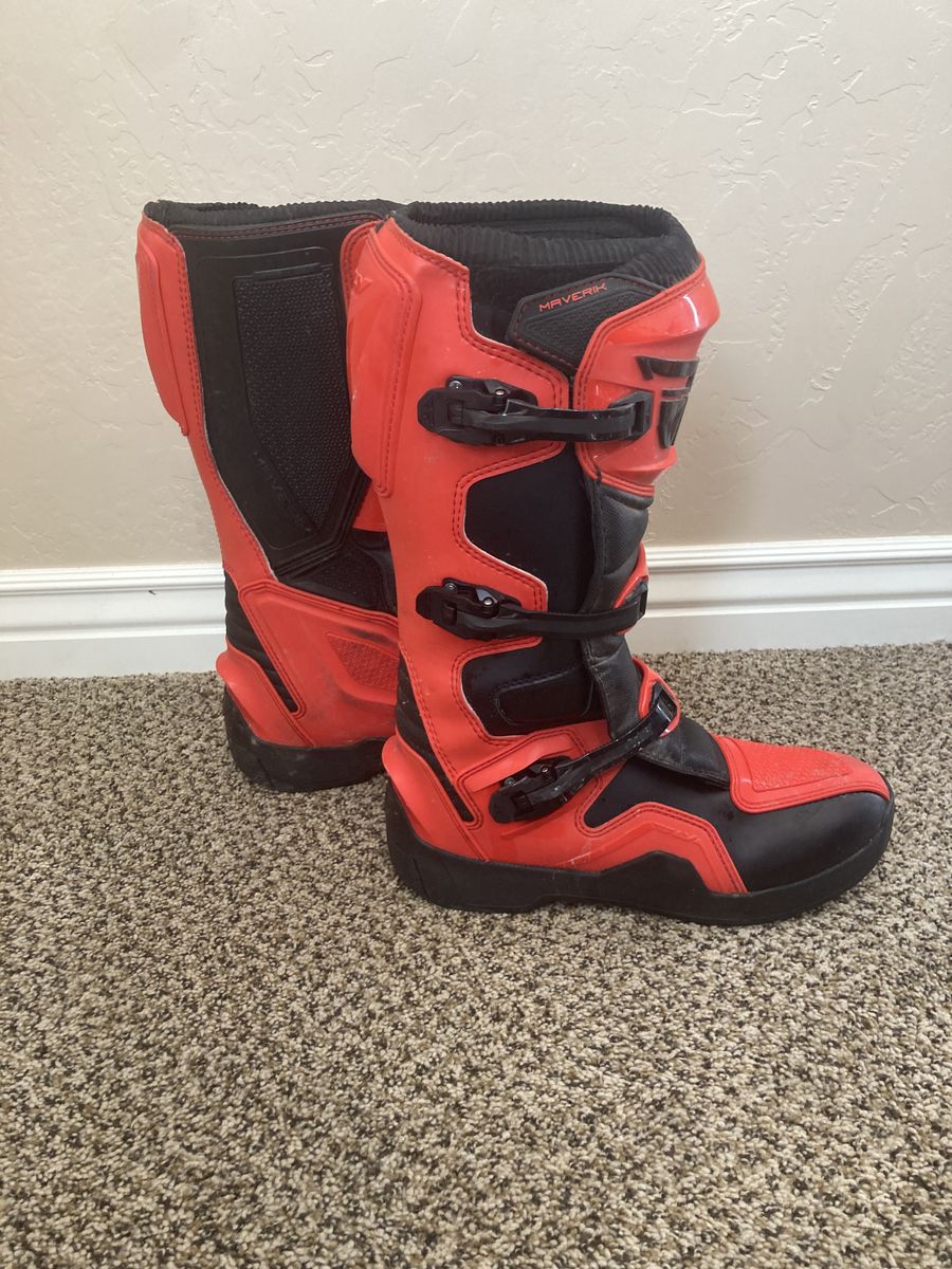 Fly Maverick Motorcycle Booots Size 14