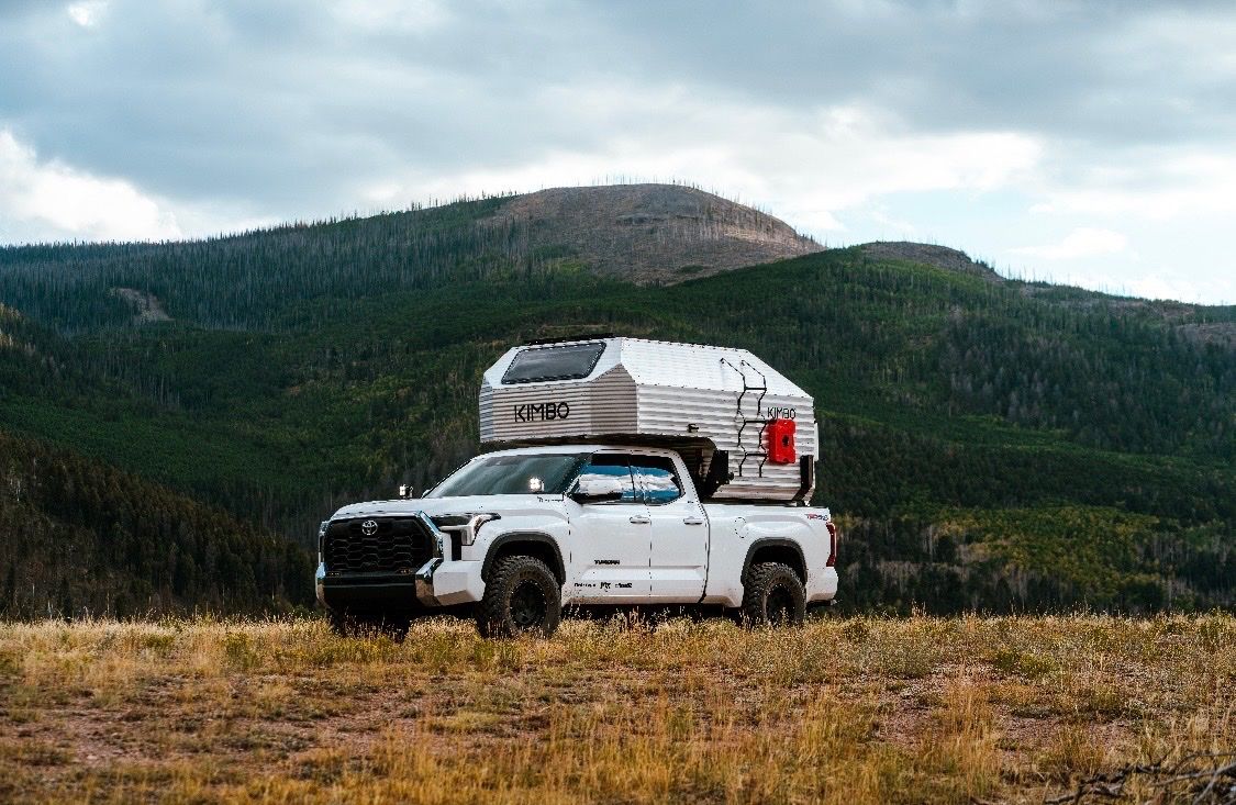 Kimbo 6 Series Truck Camper - Lightweight & Durable Aluminum Shell with Pop-Top Roof