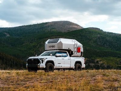 Kimbo 6 Series Truck Camper - Lightweight & Durable Aluminum Shell with Pop-Top Roof