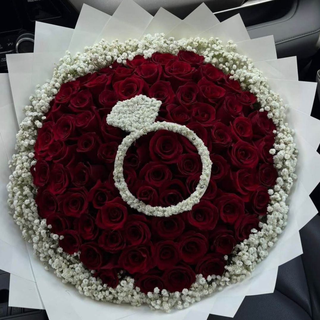 Luxury Rose Bouquet Gift Box-Perfect For Proposal