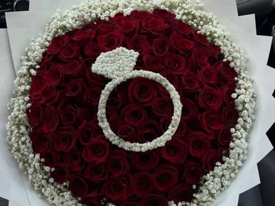 Luxury Rose Bouquet Gift Box-Perfect For Proposal