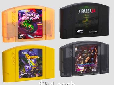N64 Modretro games $54 each including Xeno Crisis! Trades considered!