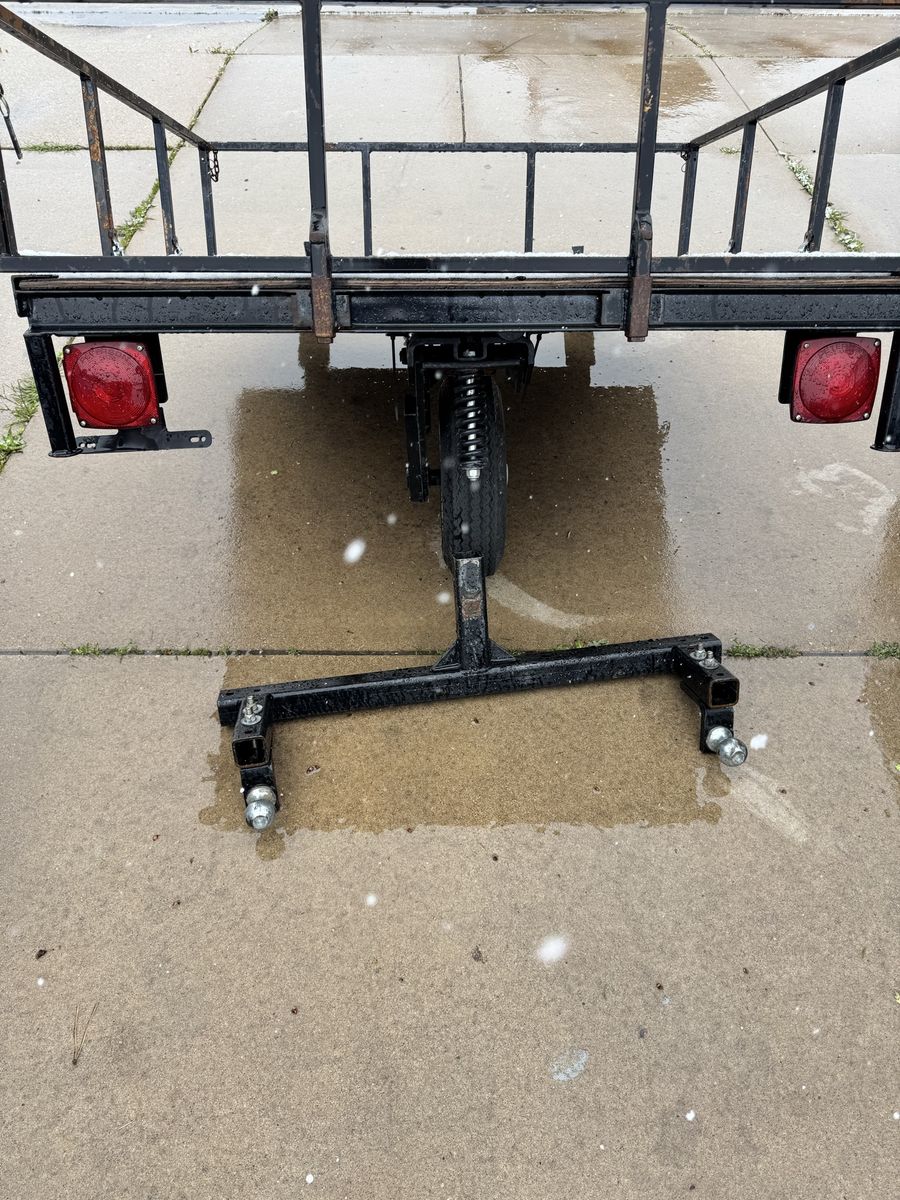 One Wheel Swivel Trailer