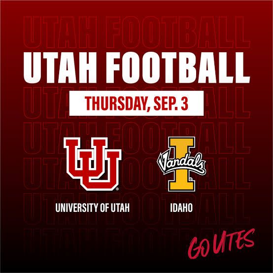 3 North Endzone Tickets for Utah vs Idaho Season Opener