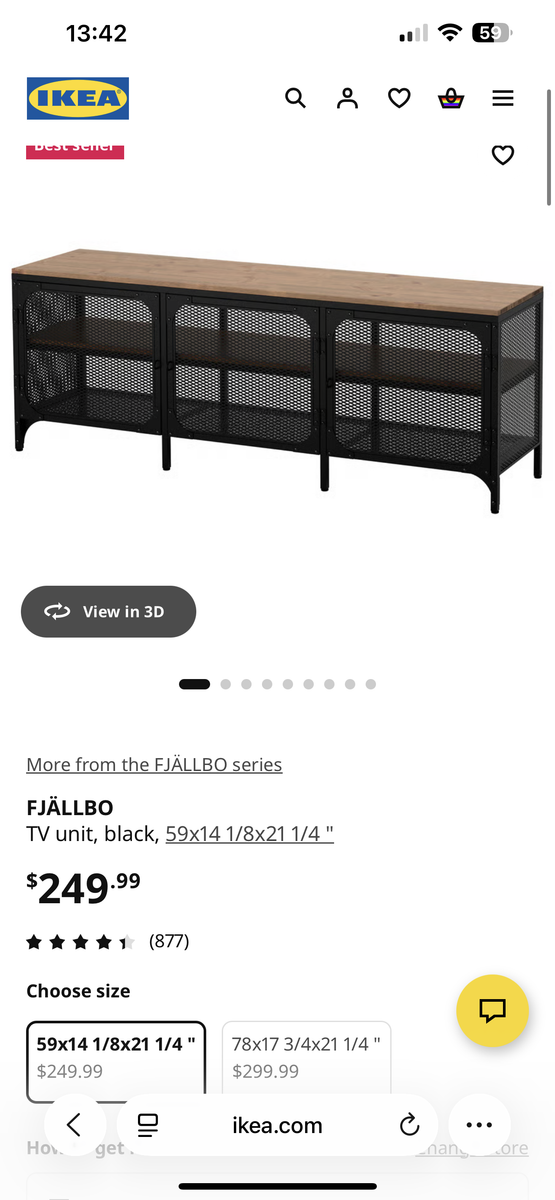 IKEA tv stand