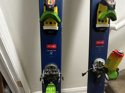 Dps skis with look pivot binding park skis powder