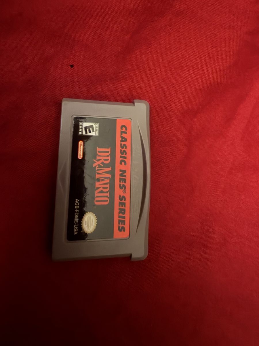 Dr Mario Gameboy advance