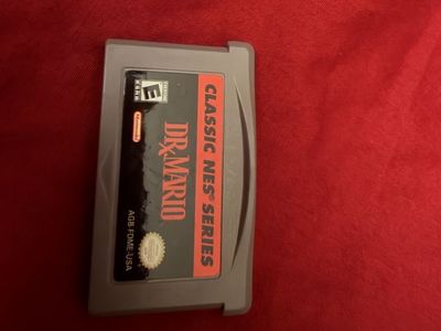 Dr Mario Gameboy advance