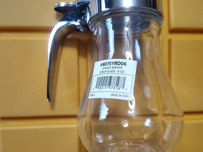 NEW 6 OZ SYRUP DISPENSERS