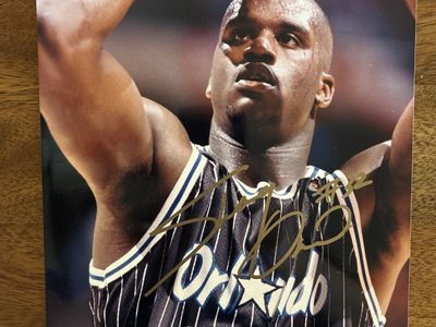 Shaquille O’Neal Autograph NBA Basketball Hand Signed Rookie Orlando Magic NBA Basketball 8x10 Photograph RC Auto