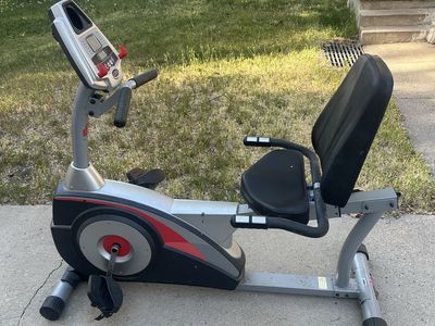 Ironman Recumbent Exercise Bike - Smooth Magnetic Resistance, Digital Display, Multiple Programs