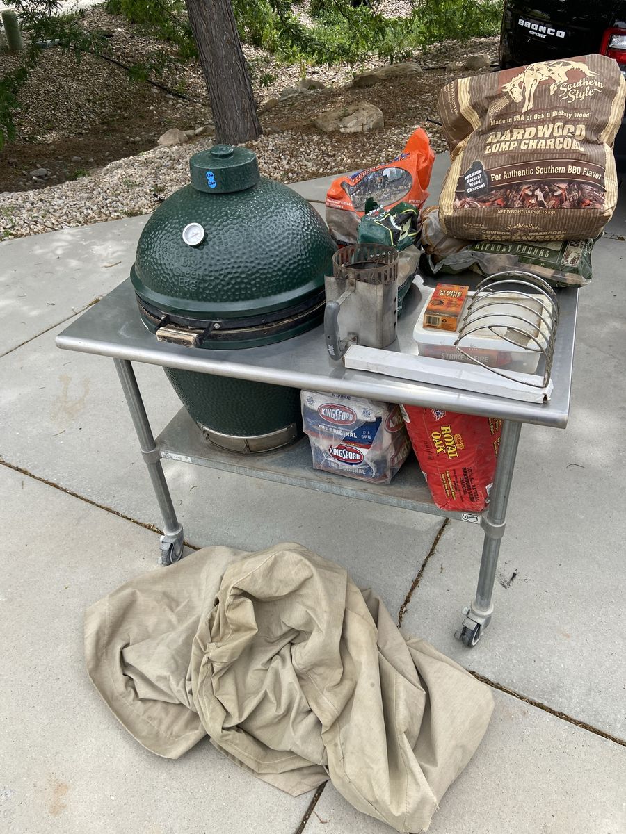 Big green egg smoker $1,700 obo