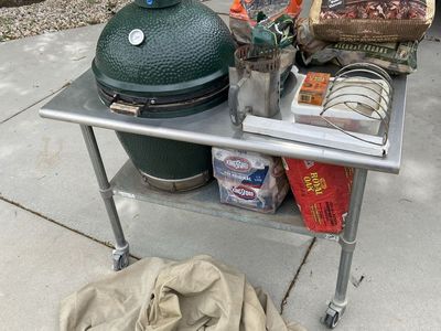 Big green egg smoker $1,700 obo