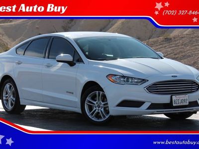 2018 Ford Fusion Hybrid SE