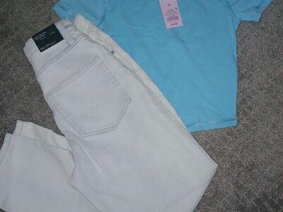 womens shirt and jeans. xs top & 27" pants