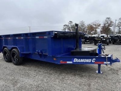 7x14 hydraulic dump trailer for rent