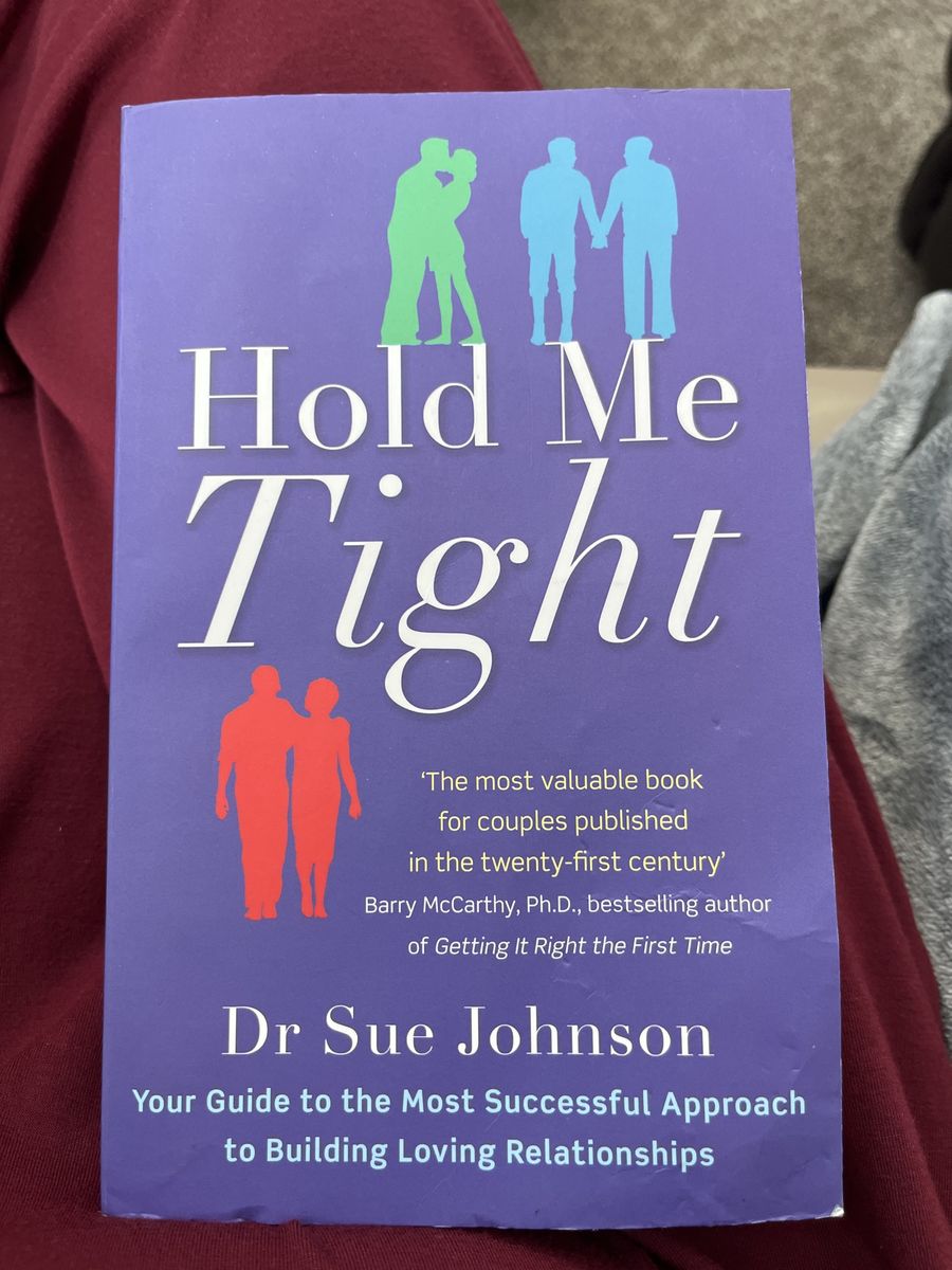 Hold Me Tight by Dr. Sue Johnson - Guide to Building Loving Relationships - Paperback Book