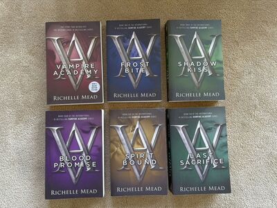 Vampire Academy Complete Series 1-6, by Richelle Mead (paperbacks)